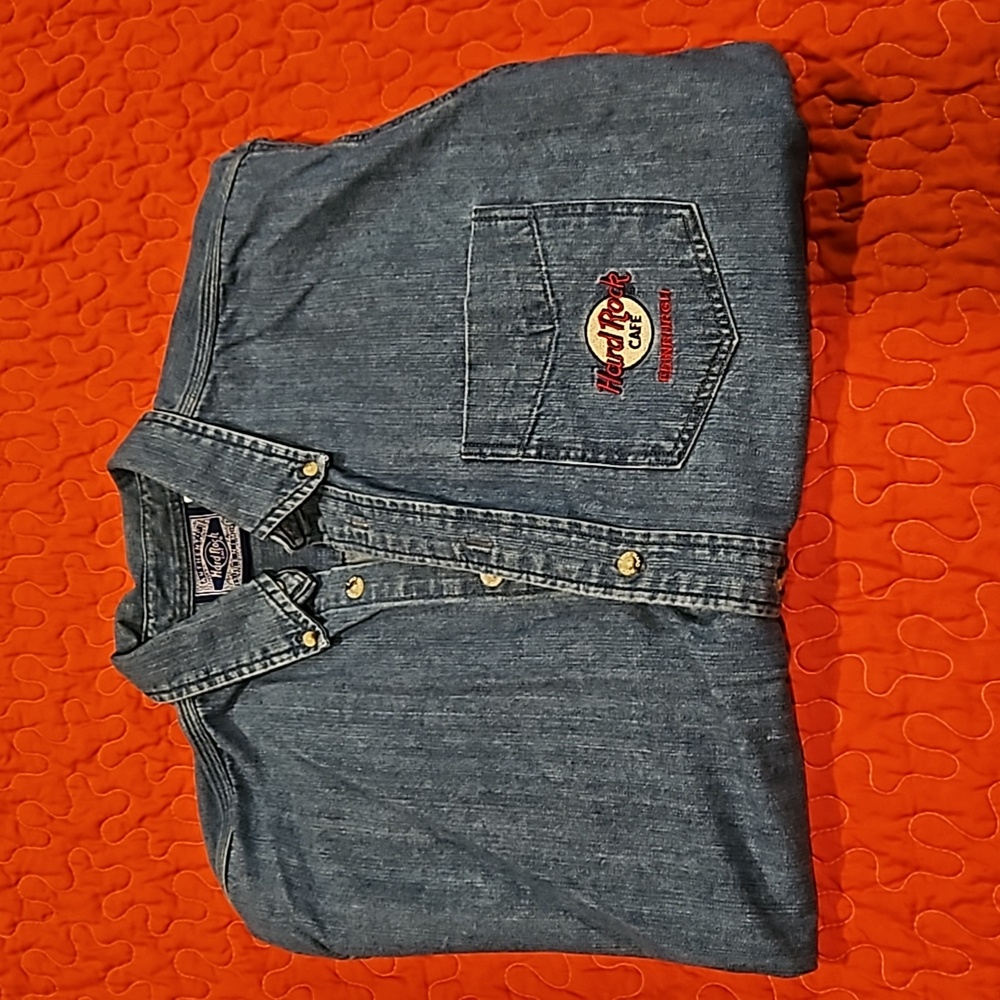 Hard Rock Cafe"Edinburgh"- Button Down Shirt
